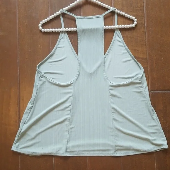 Free People Intimately Mint Green Slinky Slink Tank Top - Picture 7 of 12